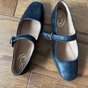 Sam Edelman Black Mary Jane Flats